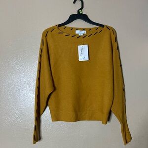 M Magaschoni mostly viscose dolman sleeve soft sweater